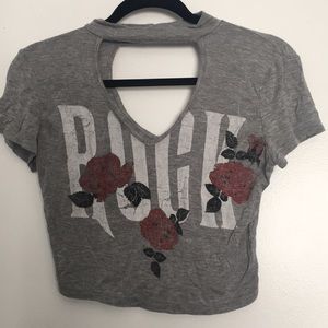 “ROCK” Crop Top